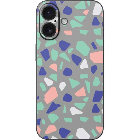 Cement Terrazzo iPhone 16 Skin