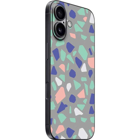 Cement Terrazzo iPhone 16 Skin