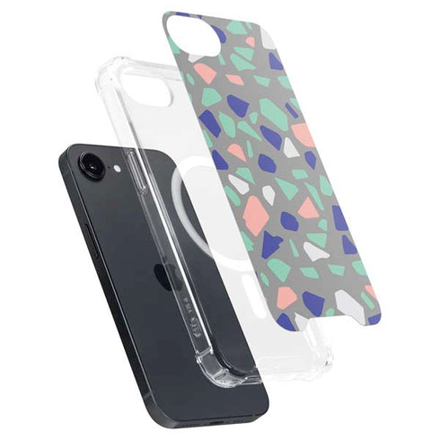 Cement Terrazzo iPhone 16e MagSafe Case