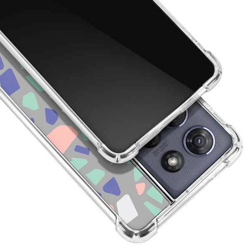 Cement Terrazzo Moto G Power 5G (2025) Clear Case