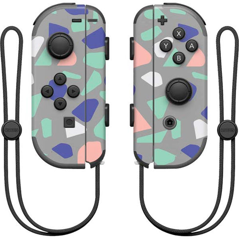 Cement Terrazzo Nintendo Skins