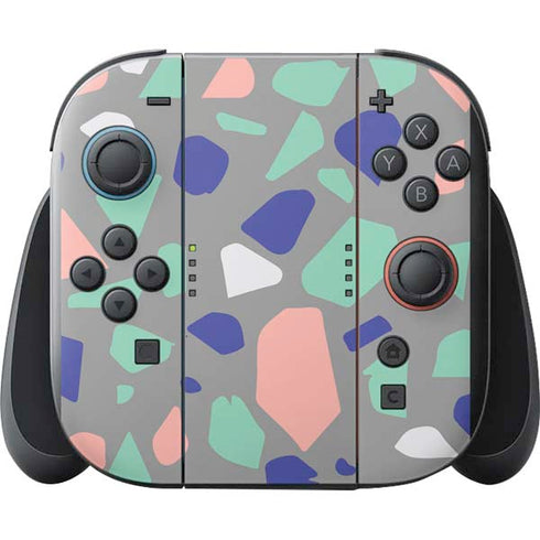 Cement Terrazzo Nintendo Switch 2 (2025) with Joy-Con Skin