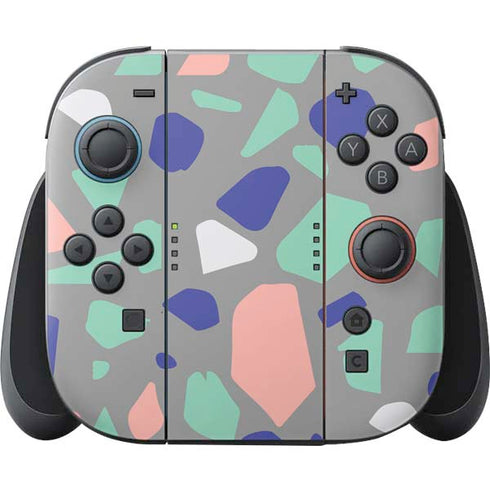 Cement Terrazzo Nintendo Skins