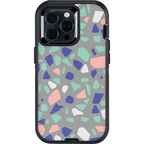 Cement Terrazzo Otterbox Defender iPhone Skin