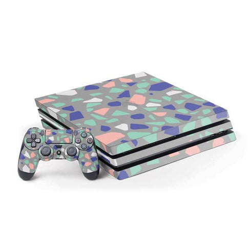 Cement Terrazzo PlayStation PS4 Skins