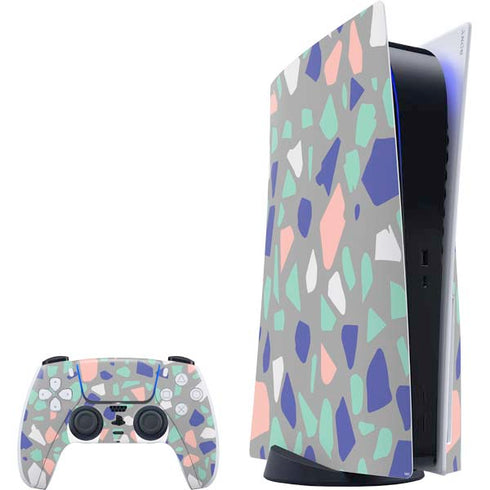 Cement Terrazzo PlayStation PS5 Skins