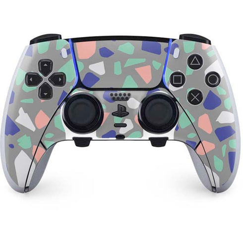Cement Terrazzo PS5 DualSense Edge Pro Controller Skin