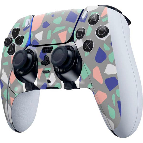 Cement Terrazzo PS5 DualSense Edge Pro Controller Skin