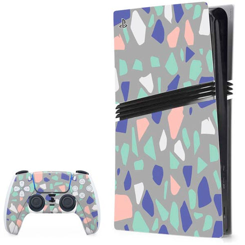 Cement Terrazzo PlayStation PS5 Skins