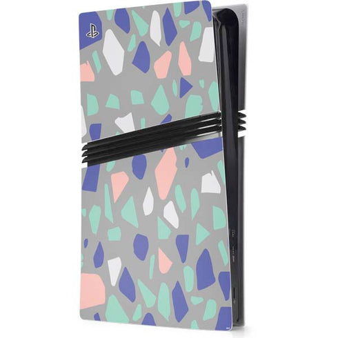 Cement Terrazzo PS5 Pro Console Skin