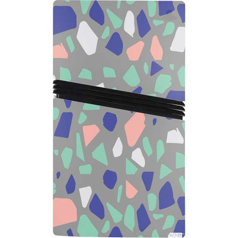 Cement Terrazzo PS5 Pro Console Skin