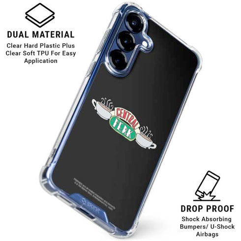 Warner Bros FRIENDS Central Perk Galaxy S25 Clear Case