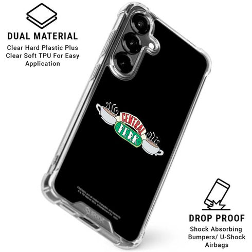 Warner Bros FRIENDS Central Perk Galaxy S26 Plus Clear Case