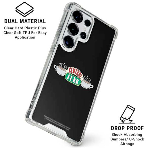 Warner Bros FRIENDS Central Perk Galaxy S26 Ultra Clear Case