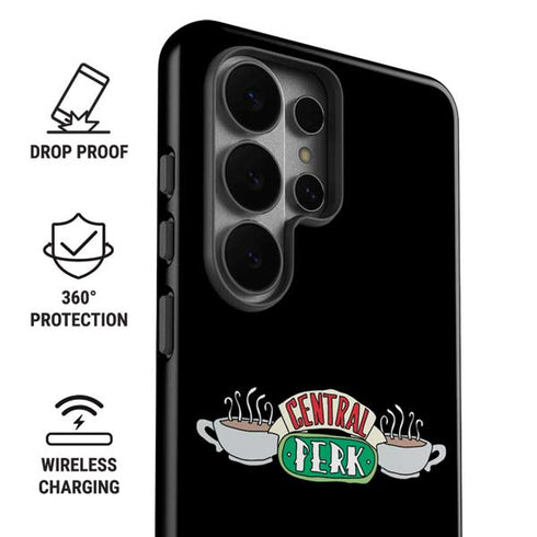 Warner Bros FRIENDS Central Perk Galaxy S26 Ultra Impact Case