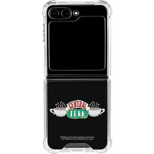Warner Bros FRIENDS Central Perk Galaxy Z Flip6 Clear Case