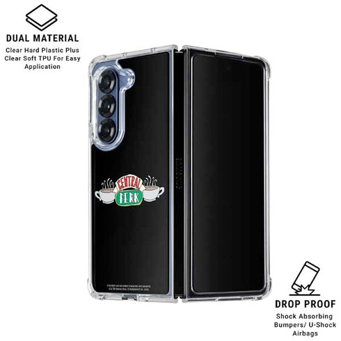 Warner Bros FRIENDS Central Perk Galaxy Z Fold6 Clear Case