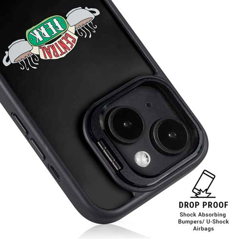 Warner Bros FRIENDS Central Perk iPhone 14 Plus Kickstand Case