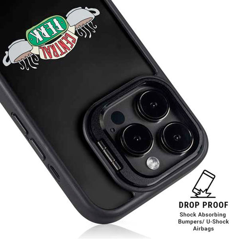 Warner Bros FRIENDS Central Perk iPhone 14 Pro Kickstand Case