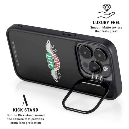 Warner Bros FRIENDS Central Perk iPhone 14 Pro Max Kickstand Case