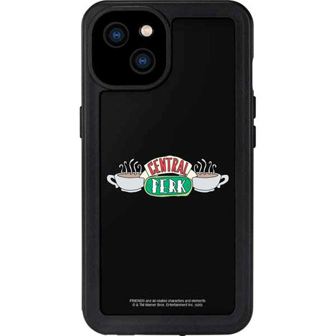 Warner Bros FRIENDS Central Perk iPhone 15 Plus Waterproof Case