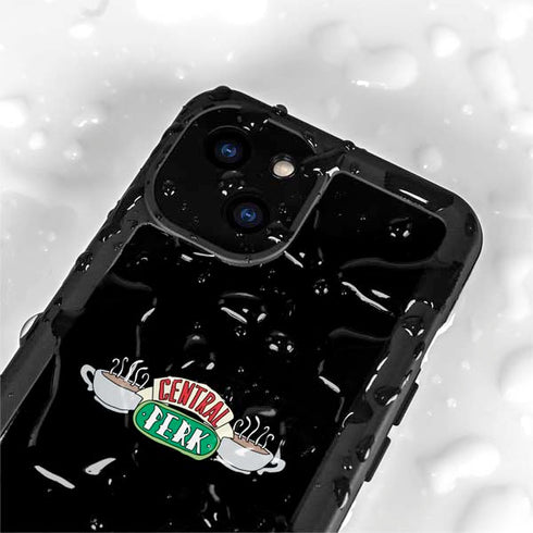 Warner Bros FRIENDS Central Perk iPhone 15 Plus Waterproof Case