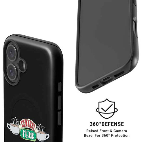 Warner Bros FRIENDS Central Perk iPhone 16 Magsafe Impact Case