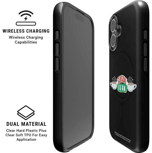 Warner Bros FRIENDS Central Perk iPhone 16 Plus Magsafe Impact Case