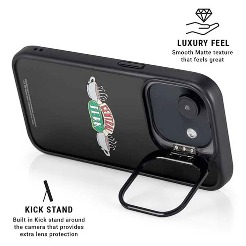 Warner Bros FRIENDS Central Perk iPhone 16e Kickstand Case