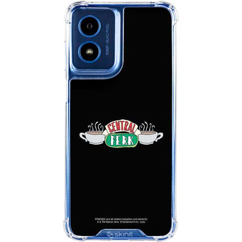 Warner Bros FRIENDS Central Perk Moto G 5G (2024) Clear Case