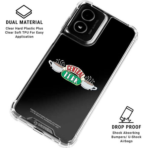 Warner Bros FRIENDS Central Perk Moto G Power 5G (2024) Clear Case