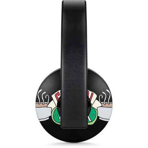 Warner Bros FRIENDS Central Perk PlayStation 4 Gold Wireless Headset Skin