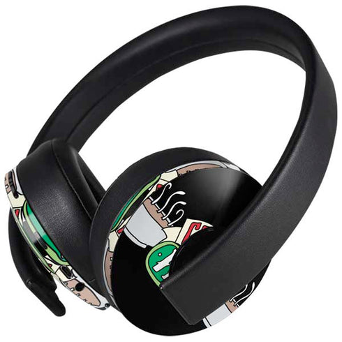 Warner Bros FRIENDS Central Perk PlayStation 4 Gold Wireless Headset Skin