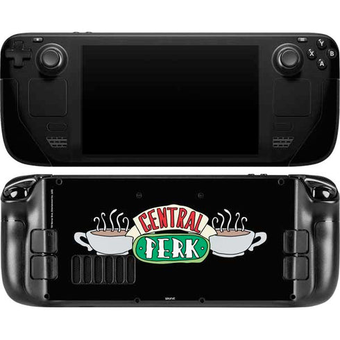 Warner Bros FRIENDS Central Perk Steam Deck Handheld Gaming Computer OLED Skin