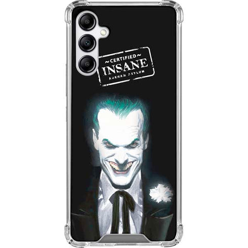 DC Comics The Joker Portrait by Alex Ross Gabb Phone 4 Clear Case