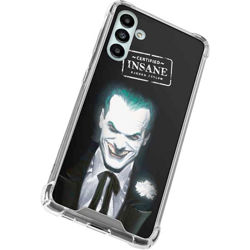 DC Comics The Joker Portrait by Alex Ross Galaxy A13 5G Clear Case