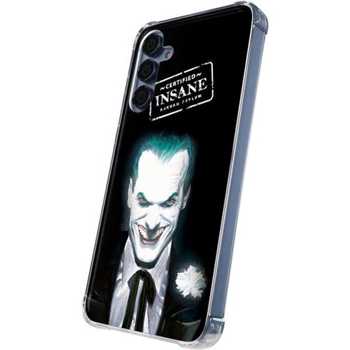 DC Comics The Joker Portrait by Alex Ross Galaxy A55 5G Clear Case