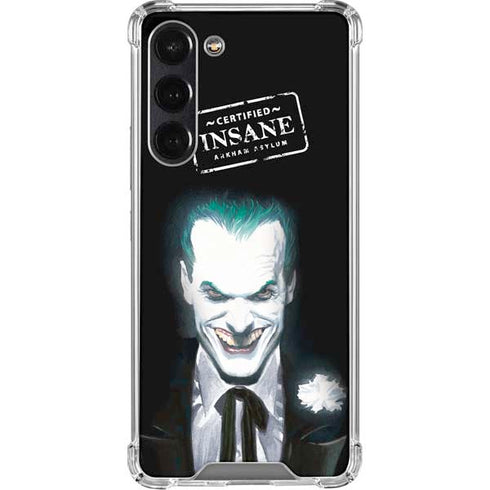 DC Comics The Joker Portrait by Alex Ross Galaxy S24 FE Clear Case