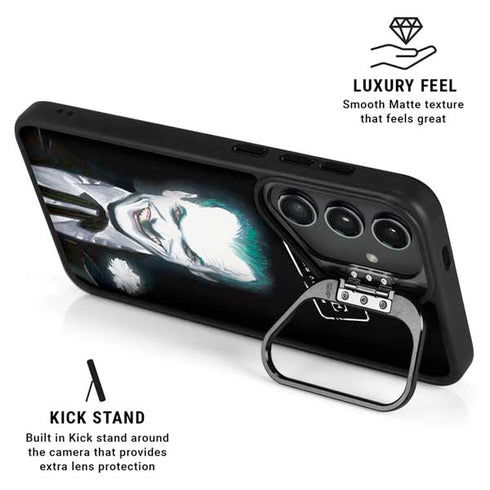 DC Comics The Joker Portrait by Alex Ross Galaxy S25 Kickstand Case