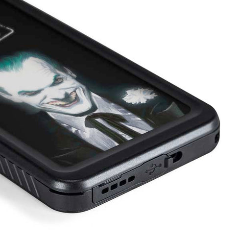DC Comics The Joker Portrait by Alex Ross Galaxy S24 Plus Waterproof Case