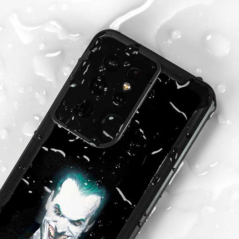 DC Comics The Joker Portrait by Alex Ross Galaxy S24 Ultra Waterproof Case
