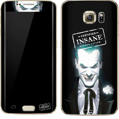 DC Comics The Joker Portrait by Alex Ross Galaxy S7 Edge Skin
