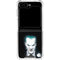 DC Comics The Joker Portrait by Alex Ross Galaxy Z Flip6 Clear Case