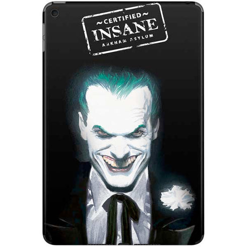 DC Comics The Joker Portrait by Alex Ross iPad Skins