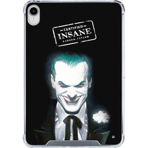 DC Comics The Joker Portrait by Alex Ross iPad 11th Gen (2025) Clear Case