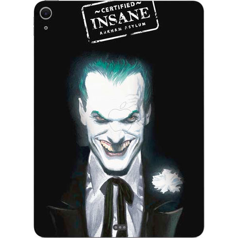 DC Comics The Joker Portrait by Alex Ross Apple iPad Air Skin