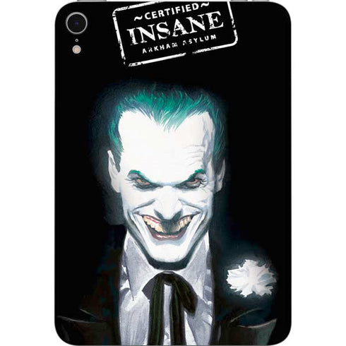 DC Comics The Joker Portrait by Alex Ross Apple iPad Mini Skin