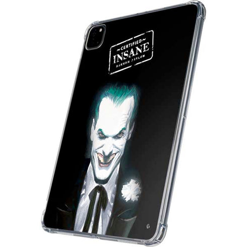DC Comics The Joker Portrait by Alex Ross iPad Pro 11in (2024) Clear Case