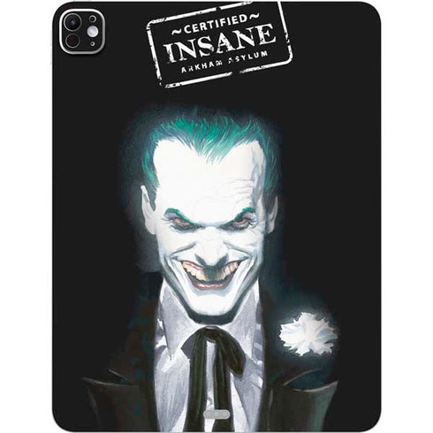 DC Comics The Joker Portrait by Alex Ross iPad Pro 13in M4 (2024) Skin