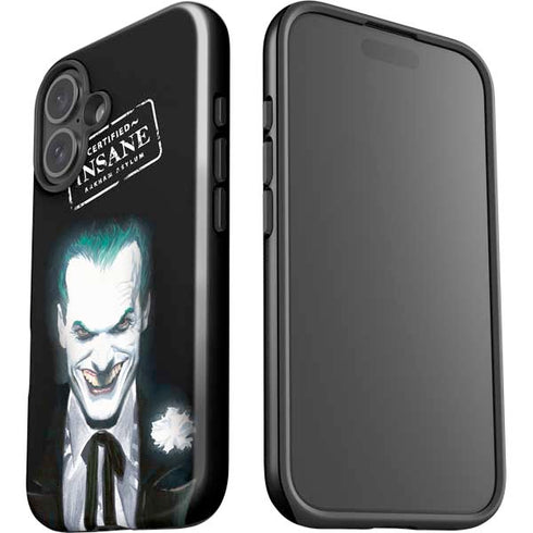 DC Comics The Joker Portrait by Alex Ross iPhone 16 Plus Impact Case